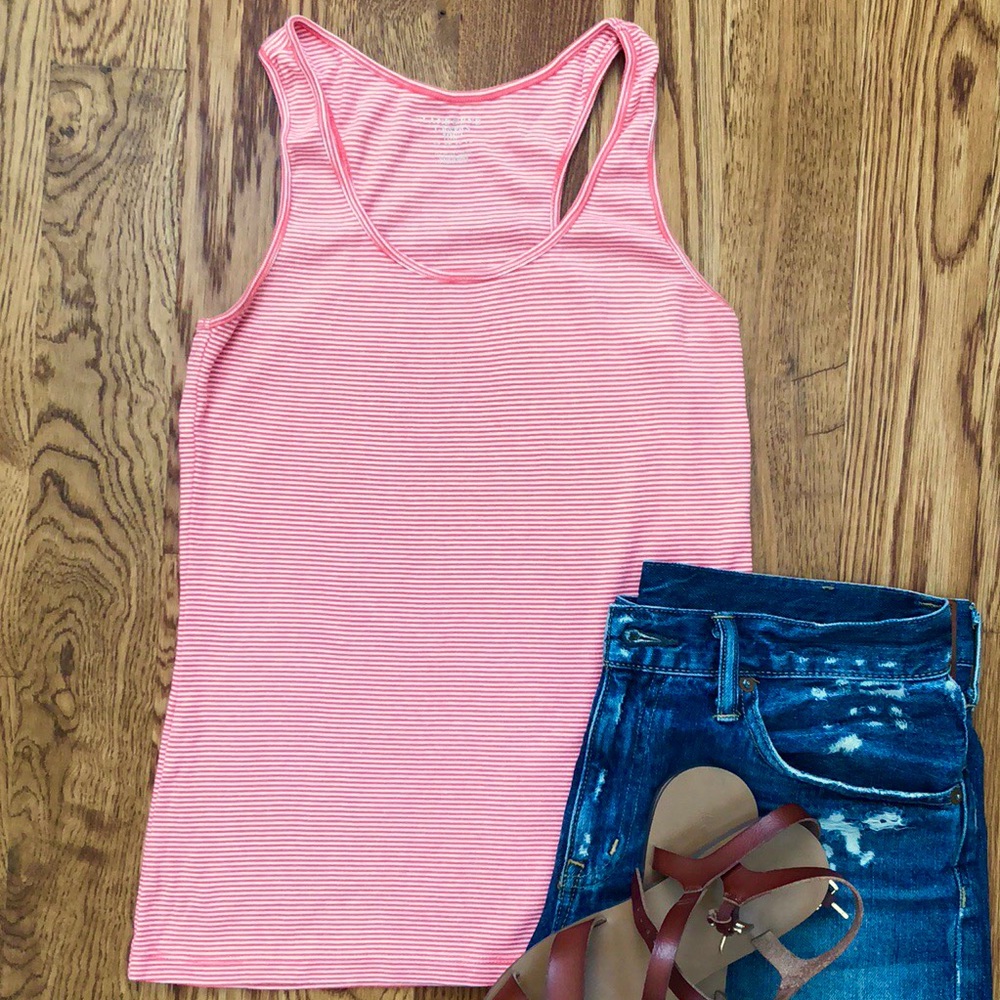Striped Racerback Tank Top
